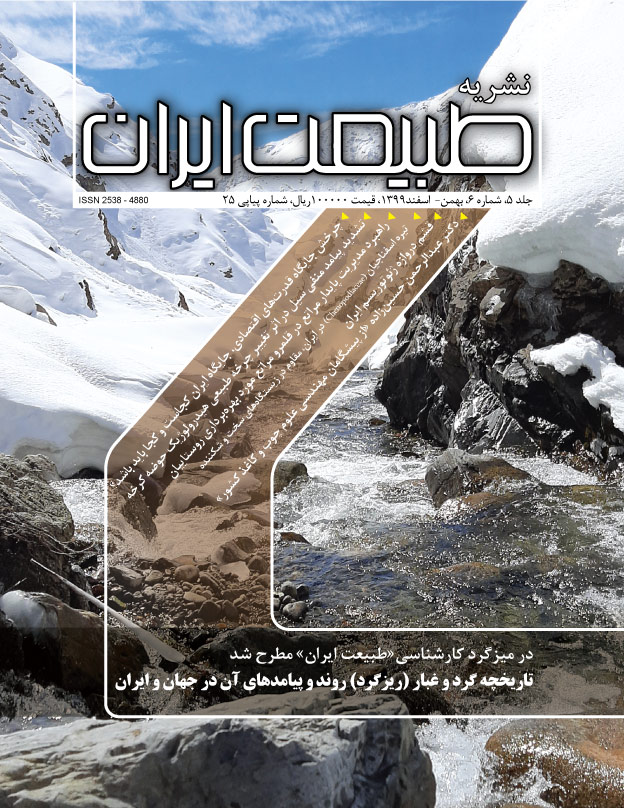 نشریه طبیعت ایران جلد ۵ شماره ۶